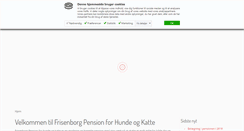 Desktop Screenshot of frisenborgpension.dk