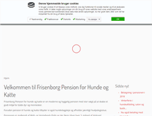 Tablet Screenshot of frisenborgpension.dk